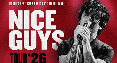 NICE GUYS
Tributo a Green Day
JUEVES 15 de OCTUBRE. 20:30h.